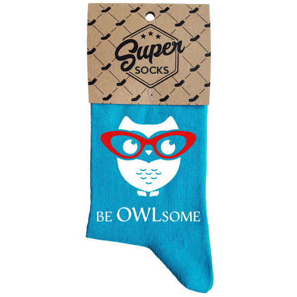 Șosete pentru femei „Be owlsome“ Șosete pentru femei „Be owlsome“