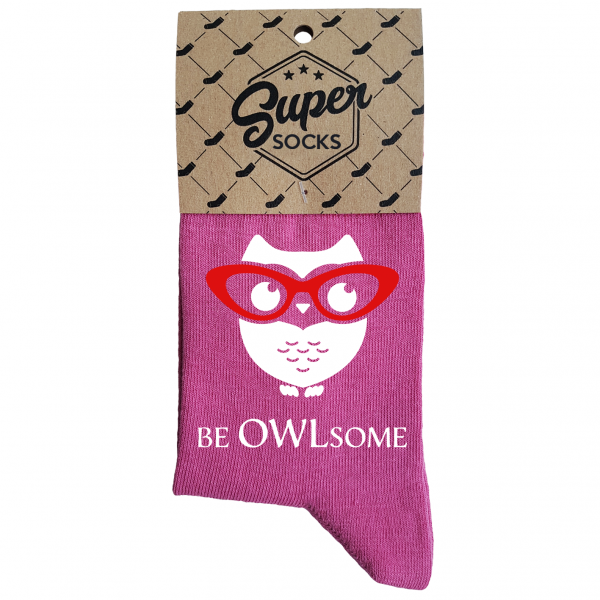 Șosete pentru femei „Be owlsome“ Șosete pentru femei „Be owlsome“