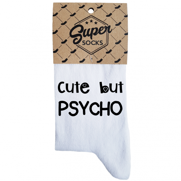 Șosete pentru femei „Cute but psycho“ Șosete pentru femei „Cute but psycho“