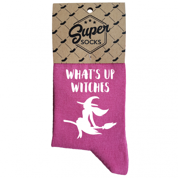 Șosete pentru femei „What's up witches“ Șosete pentru femei „What's up witches“