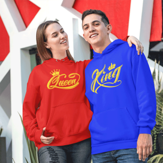 Set hanorac "King & Queen"