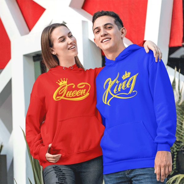 Set hanorac "King & Queen"