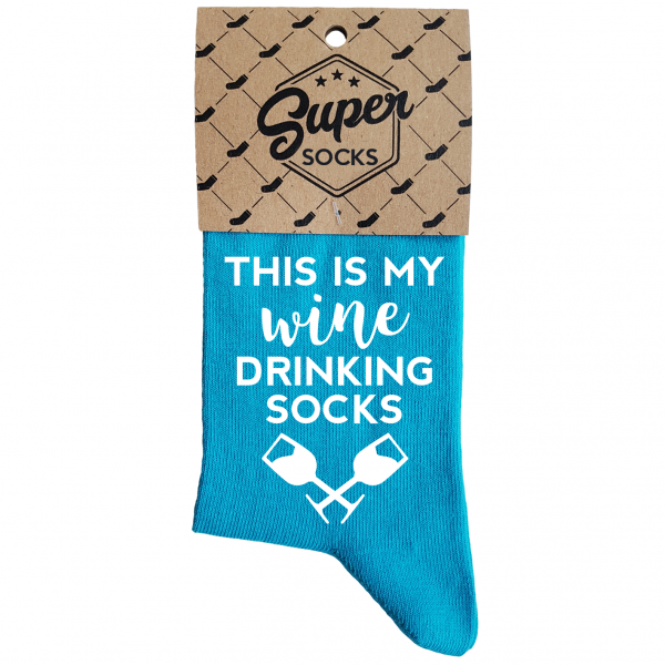 Șosete pentru femei „Wine drinking socks“ Șosete pentru femei „Wine drinking socks“