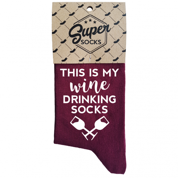 Șosete pentru femei „Wine drinking socks“ Șosete pentru femei „Wine drinking socks“