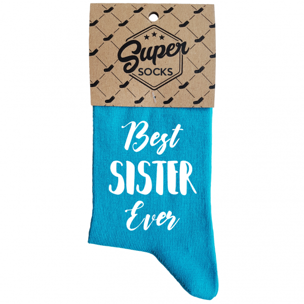 Șosete pentru femei „Best sister ever“ Șosete pentru femei „Best sister ever“