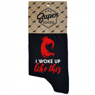 Șosete pentru femei „I woke up like this“