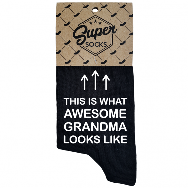 Șosete pentru femei „Awesome grandma“ Șosete pentru femei „Awesome grandma“