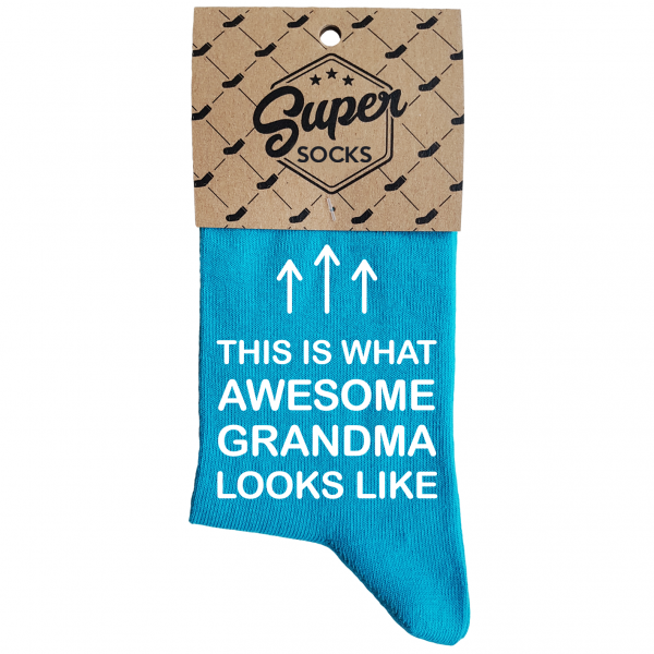 Șosete pentru femei „Awesome grandma“ Șosete pentru femei „Awesome grandma“