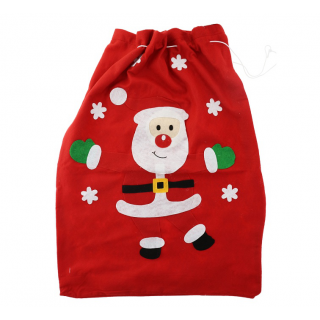 Pungă cadou de Crăciun „SANTA” (50x70cm)