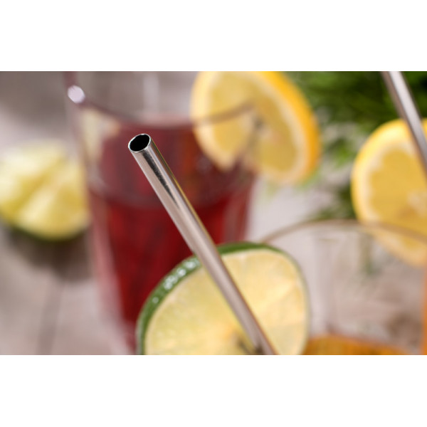 Paie din metal din oțel inoxidabil "ROKKO" (4 buc.)