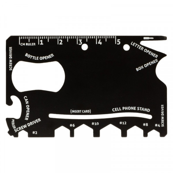 Card de supraviețuire multifuncțional „Ninja” Card de supraviețuire multifuncțional „Ninja”