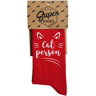 Șosete "Cat person"