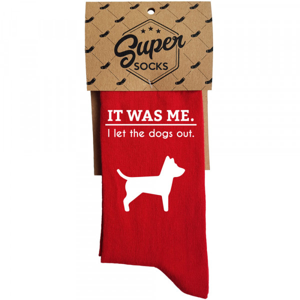 Șosete "I let the dogs out" Șosete "I let the dogs out"