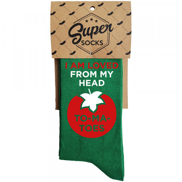 Șosete "I am loved from my head to my toes" Șosete "I am loved from my head to my toes"