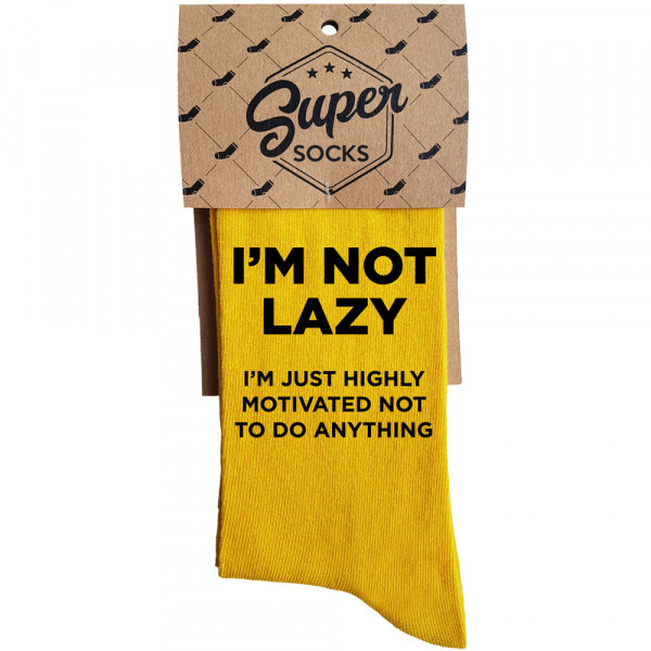 Șosete "I'm not lazy" Șosete "I'm not lazy"