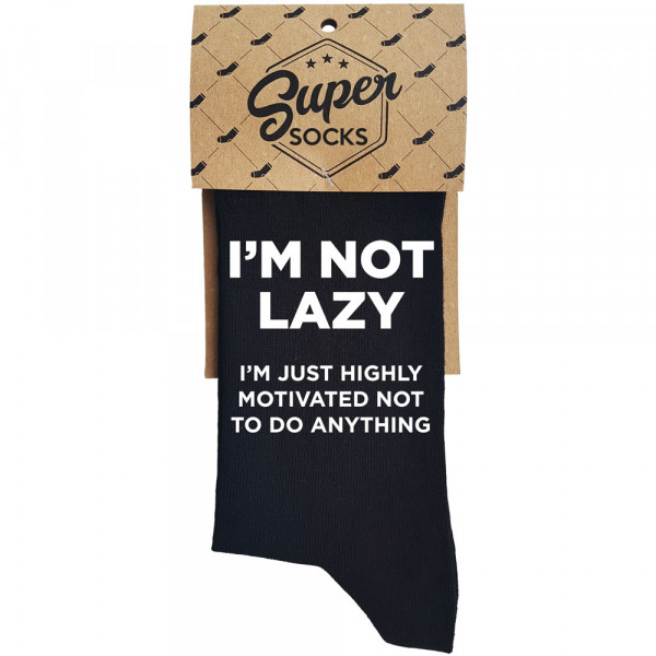 Șosete "I'm not lazy" Șosete "I'm not lazy"