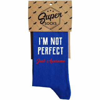 Șosete "I'm not perfect"