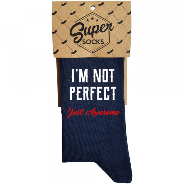 Șosete "I'm not perfect" Șosete "I'm not perfect"