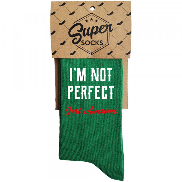 Șosete "I'm not perfect" Șosete "I'm not perfect"