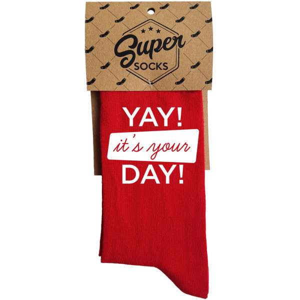 Șosete "It's your day" Șosete "It's your day"