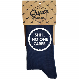Șosete "No one cares"