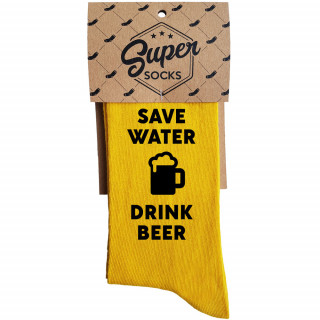 Șosete "Save water - drink beer"