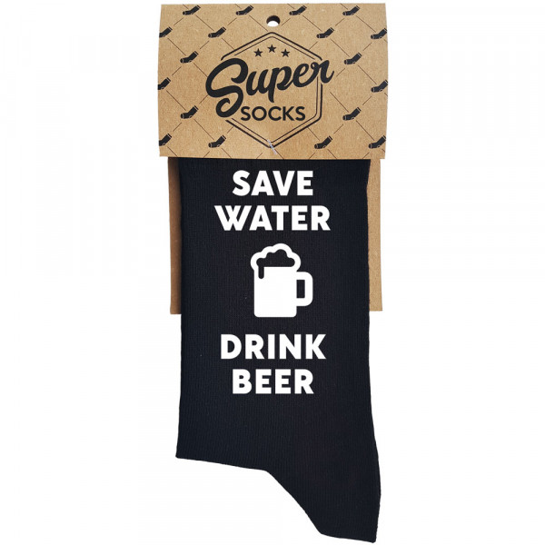 Șosete "Save water - drink beer" Șosete "Save water - drink beer"