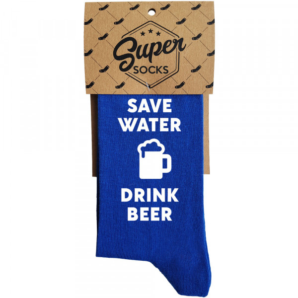Șosete "Save water - drink beer" Șosete "Save water - drink beer"