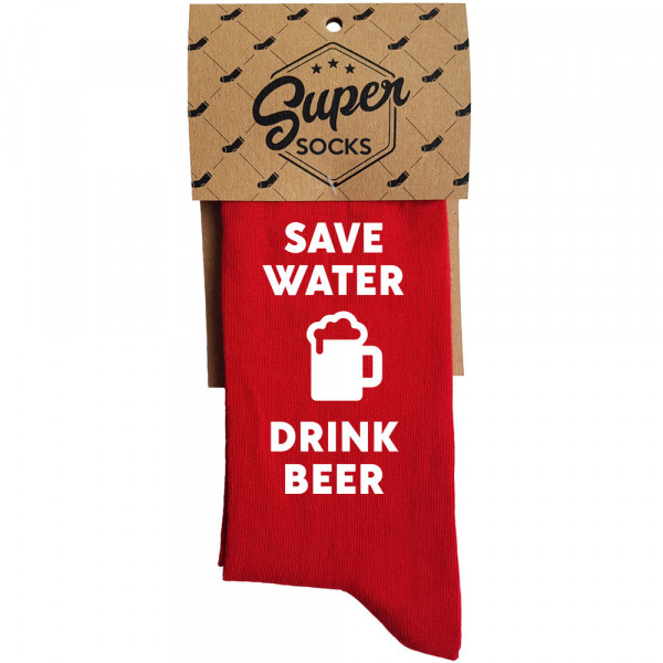 Șosete "Save water - drink beer" Șosete "Save water - drink beer"