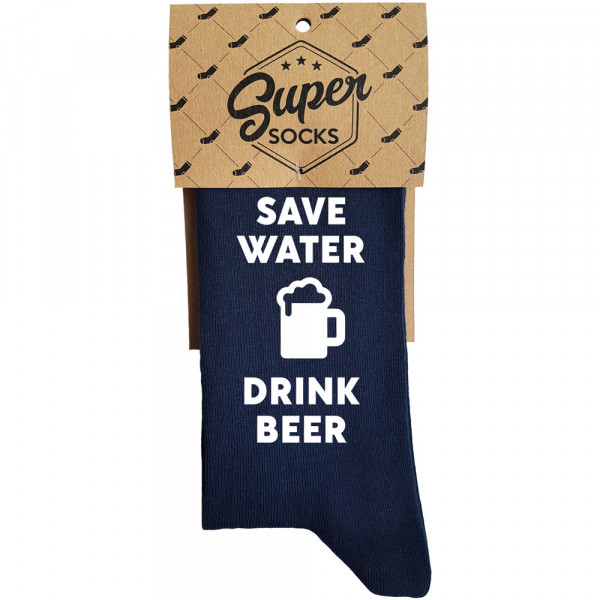 Șosete "Save water - drink beer" Șosete "Save water - drink beer"