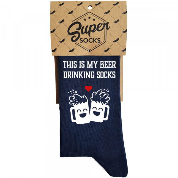 Șosete "This is my beer drinking socks" Șosete "This is my beer drinking socks"
