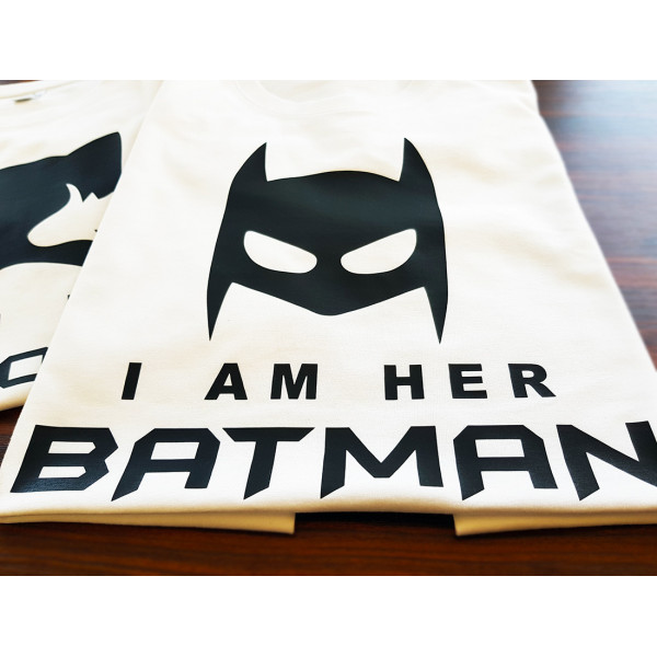 Set de tricouri "Batman & Catwoman" Set de tricouri "Batman & Catwoman"