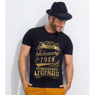 Tricouri "The Birth of Legends" cu data selectată
