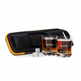 Setul iubitorului de whisky "Who Cares"