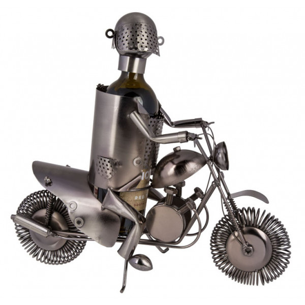Suport metalic pentru sticle „Chopper”