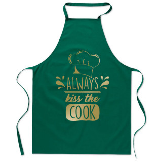 Șorț de bumbac "Always kiss the cook"