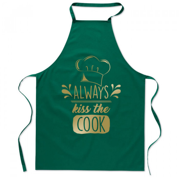 Șorț de bumbac "Always kiss the cook" Șorț de bumbac "Always kiss the cook"