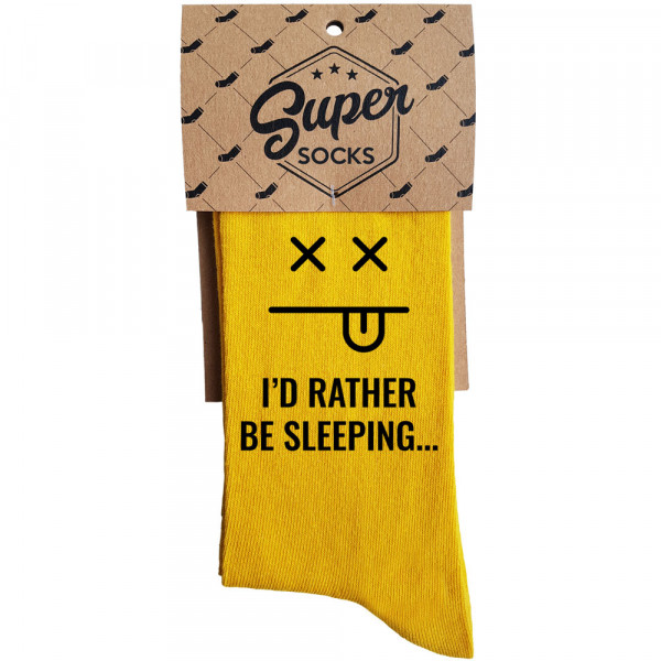 Șosete "I'd rather be sleeping"