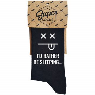 Șosete "I'd rather be sleeping"