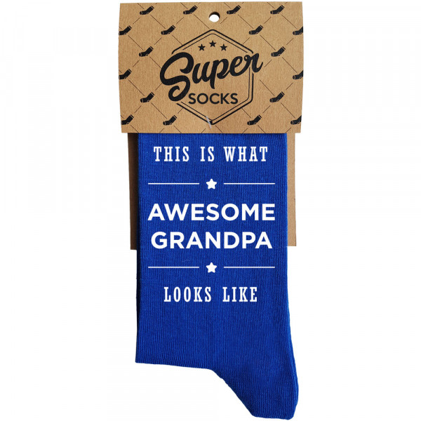 Șosete "Awesome Grandpa"