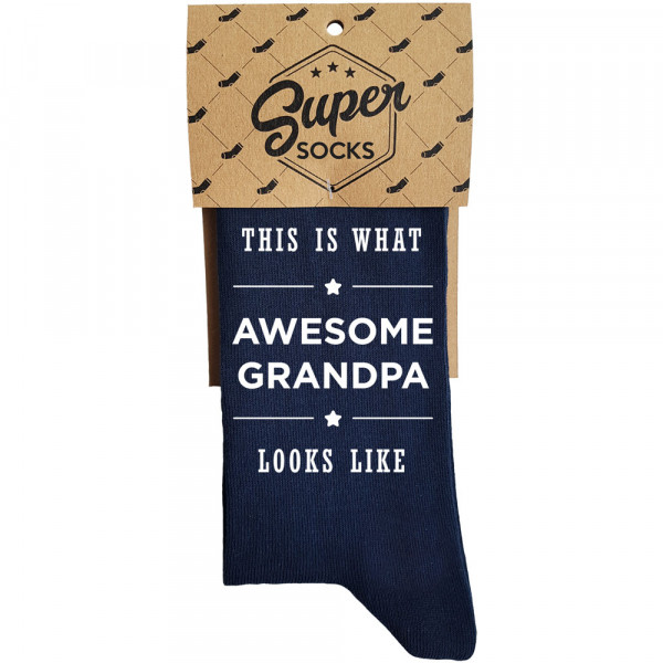 Șosete "Awesome Grandpa"