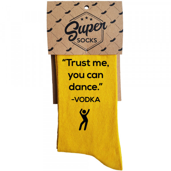 Șosete "Trust me, you can dance"