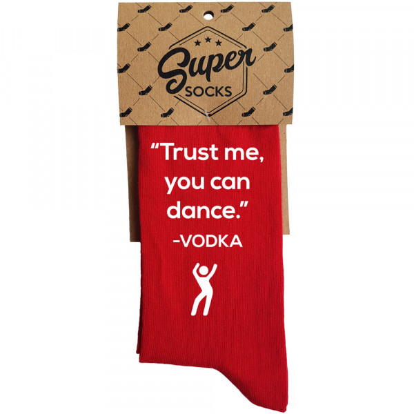 Șosete "Trust me, you can dance"