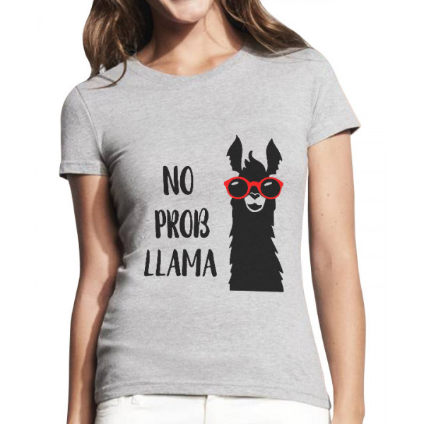 Tricou pentru femei "No prob-llama" Tricou pentru femei "No prob-llama"