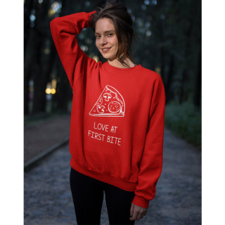 Hanorac "Love at first bite" (fără glugă)