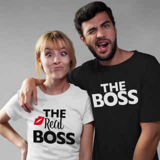 Set de tricouri "The Boss couple"