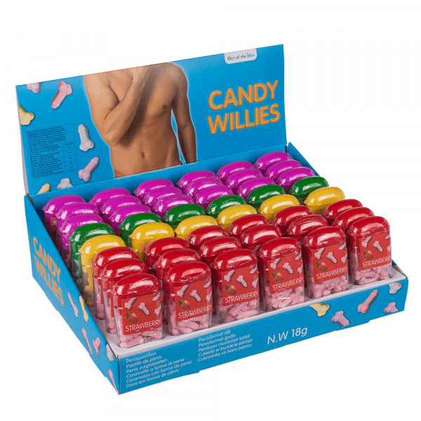 Bomboane într-o cutie „Candy Willies”