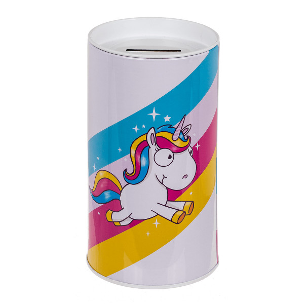 Pușculiță de metal "Unicorn comic"