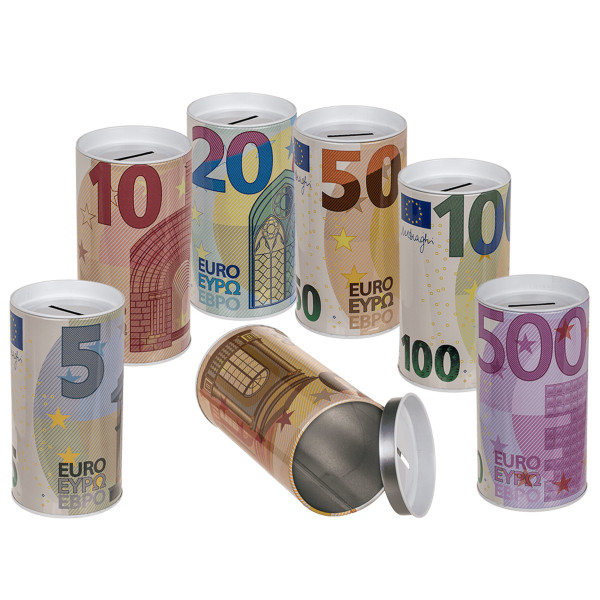 Pușculiță de metal "Euro" Pușculiță de metal "Euro"