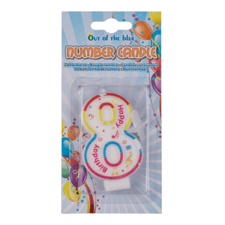 Lumânare pentru tort numărul 8